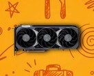 AMD lanserade ingen referensmodell av RX 9070/9070 XT, utan släppte endast en konstnärsskiss som visas här.