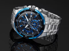 Två Casio Edifice EFR539D-klockor (EFR539D-1A2V på bilden) har släppts i USA. (Bildkälla: Casio)