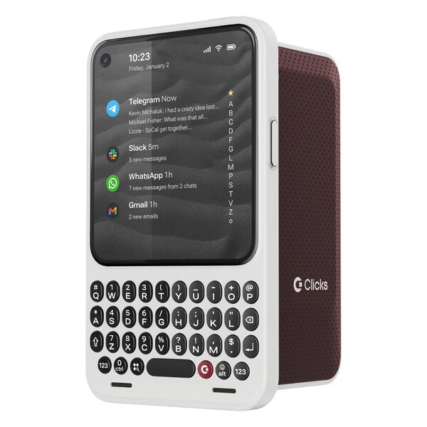 Clicks Communicator är en Android smartphone med ett fysiskt tangentbord. (Bildkälla: Clicks)