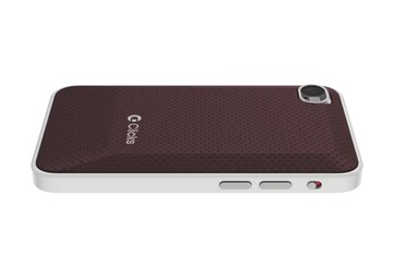 Clicks Communicator har ett räfflat mönster på baksidan och en enda kamera. (Bildkälla: Clicks)