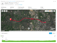 GPS-test: Apple iPhone 11 Pro - Översikt