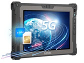 Den robusta datorplattan Getac ZX80W har stöd för dubbla 4G LTE och 5G SIM/eSIM.