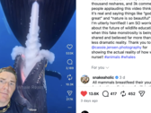 GatorChris förklarar i en video att valar inte vårdar på det sättet