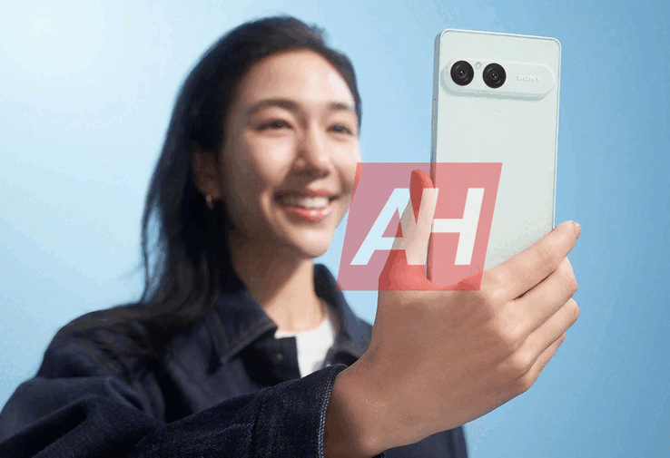 Sony Xperia 10 VIII ser oförändrad ut på en läckt reklambild.