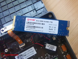 Borttagen M.2 SSD från "Kston"