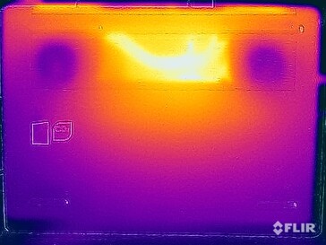 Spänningsprovning av yttemperaturer (botten)