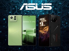 Asus smartphones inklusive Zenfone 11 Ultra och ROG Phone 9 Pro (Bildkälla: Asus med ändringar)