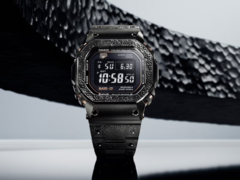 Casios nya G-Shock MRG-B5000HT-1-klocka (bilden) kommer att släppas i Storbritannien. (Bildkälla: Casio)