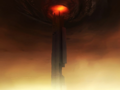 Citadellet i Half Life 2 avbildat