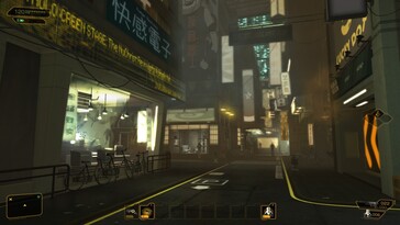 Bild: En skärmdump från spelet Deus Ex: Human Revolution – Director’s Cut.