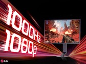 LG UltraGear 25G590B är utrustad med en 1000Hz FHD-skärm.