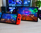 Nintendo Switch OLED vs. OneXplayer X1 Pro - Smurfarna 2. (Bildkälla: Marc Herter/ Notebookcheck)