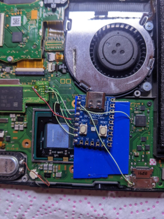 Picofly Nintendo Switch modchip (Bildkälla: Wololo.net)