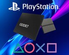 PlayStation-logotypen med GDDR7-minne visas (Bildkälla: Sony PlayStation, Memphis Electronic GmbH med redigeringar)