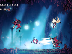 En skärmdump från Hollow Knight: Silksong (bildkälla: SteamDB)