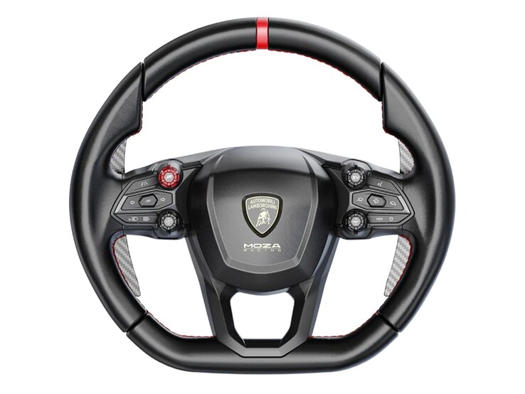Lamborghini Revuelto replika ratt. (Bild källa: Moza)