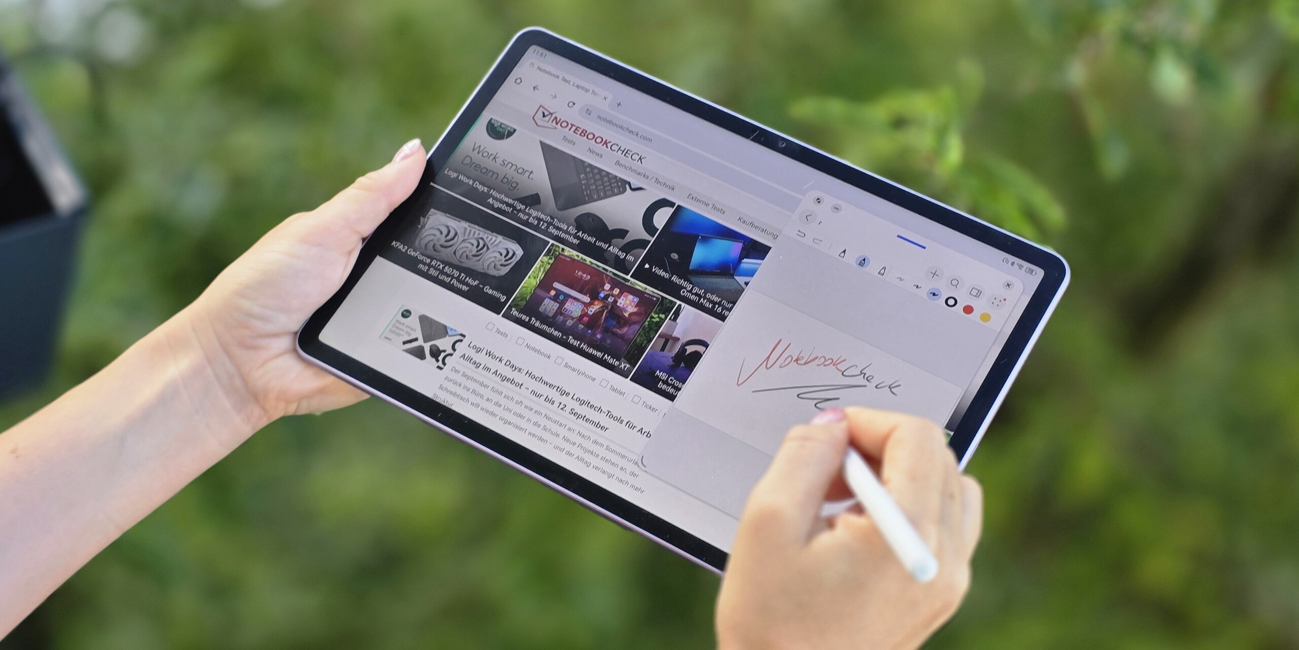 Huawei MatePad 11.5 (2025) PaperMatte recension av surfplatta (Bildkälla: Marcus Herbrich) 