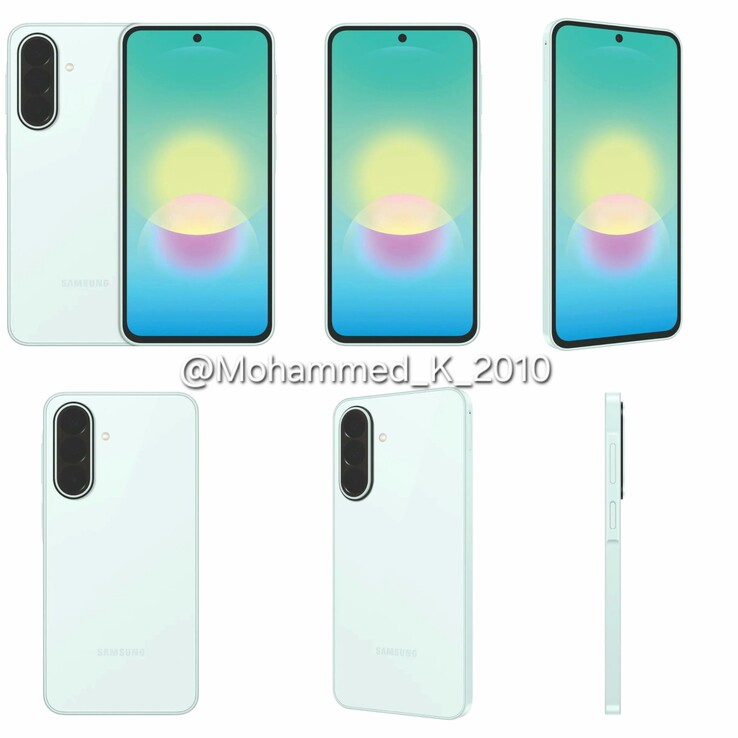 Den nya färgkombinationen Awesome Mint har dykt upp för den kommande Samsung Galaxy A27.