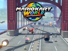 En bro i Mario Kart World (Bildkälla: Nintendo of America med ändringar)