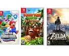 Flera av Nintendos egna spel till Nintendo Switch finns tillgängliga till rabatterat pris.