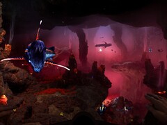 En av varelserna från det kommande Subnautica 2. (Bildkälla: Steam)