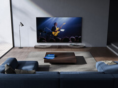 Den globala TV:n S Pro Mini LED serie 2026 har en maximal ljusstyrka på 1.700 nits och en uppdateringsfrekvens på upp till 288 Hz. På bilden: en kampanjbild av en av de nya TV-apparaterna. (Bildkälla: Xiaomi)