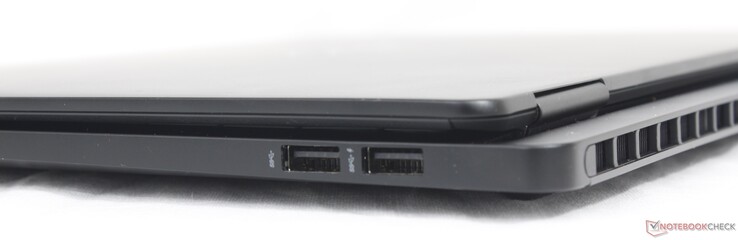 Höger: 2x USB-A (10 Gbps)