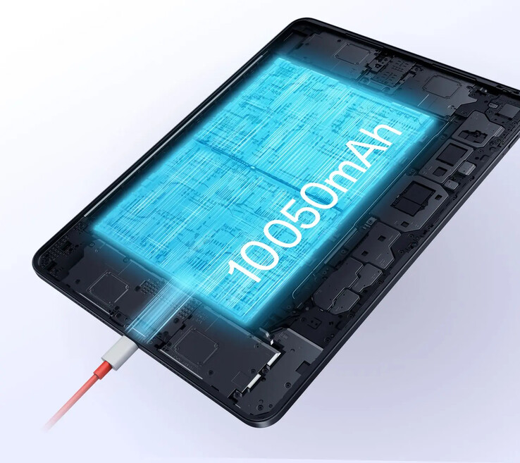OnePlus Pad Go 2 har också ett batteri på 10 050 mAh. (Bildkälla: OnePlus)