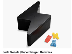 Supercharged Gummies finns i smakerna Cyberberry, Mango Bolt och Dog Mode Chill. (Bildkälla: Tesla)
