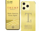 Trump Mobile T1-smarttelefonen (bilden) lanserades inte i de utlovade lanseringsfönstren i september. (Bildkälla: Trump Mobile)