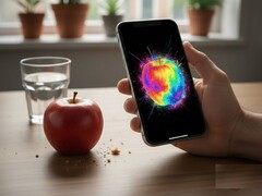 En konceptuell bild av en smartphone som tar en hyperspektral bild (Bildkälla: AI-generated)