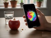 En konceptuell bild av en smartphone som tar en hyperspektral bild (Bildkälla: AI-generated)
