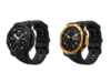 Amazfit T-Rex 3 Pro (48 mm) smartklocka i färgerna Tactical Black (vänster) och Black Gold (höger). (Bildkälla: Amazfit)