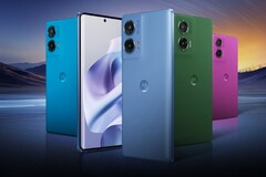 Moto G96 5G har en 144 Hz böjd FHD + pOLED-skärm (Bildkälla: Motorola)