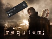 Resident Evil Requiem-bannern visas med PS5 SSD