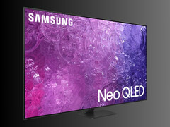 Samsung 85 tums QN90C QLED TV i vinkel (Bildkälla: Best Buy)