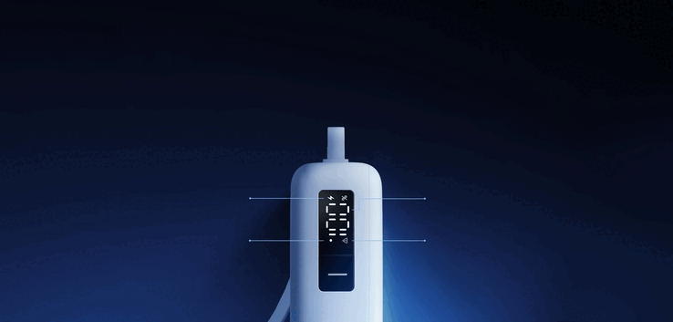 Xiaomi Power Bank 5i har en inbyggd smart digital display