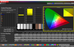Kalibrerad med CalMAN ColorChecker