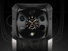 Armor 28 Ultra har en andra AMOLED-skärm på baksidan (Bildkälla: Ulefone)