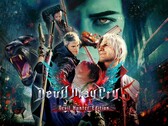 Officiellt marknadsföringsmaterial för Capcoms Devil May Cry 5 Devil Hunter Edition.