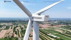 Projektet har 1,43 gigawatt sol- och vindenergi för att generera 300.000 ton grön vätgas och ammoniak. Referensbild. (Bildkälla: Envision Energy)