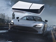 Forza Motorsport 5-bannern visas med PS5-konsolen
