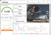 Fire Strike (nätdrift, intelligent justering)