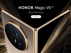 Magic V5 kommer att lanseras i Malaysia den 15 juli. På bilden: en reklambild av den vikbara telefonen. (Bildkälla: Honor)
