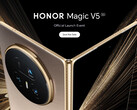 Magic V5 kommer att lanseras i Malaysia den 15 juli. På bilden: en reklambild av den vikbara telefonen. (Bildkälla: Honor)