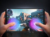 Lenovo hävdar att Legion Tab Gen 4 kan leverera stabil spelprestanda. På bilden: framsidan av surfplattan. (Bildkälla: Lenovo - redigerad)