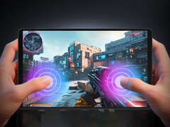 Lenovo hävdar att Legion Tab Gen 4 kan leverera stabil spelprestanda. På bilden: framsidan av surfplattan. (Bildkälla: Lenovo - redigerad)