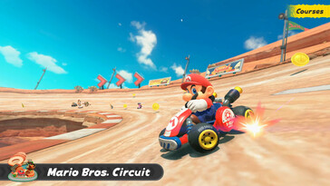 Mario Kart World Mario Bros. Circuit (bildkälla: skärmdump, Nintendo of America)