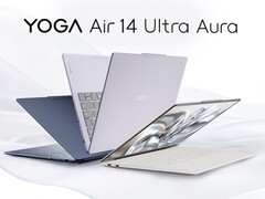 Yoga Air 14 Ultra Aura finns i flera olika färgalternativ.