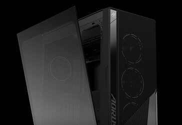 Sidopanelen är lätt att ta bort (Bildkälla: Gigabyte)